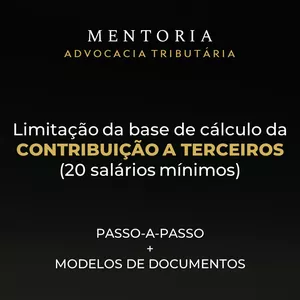 Imagem de capa para o Curso online Limitação da BC da contribuição a terceiros (20 salários mínimos)