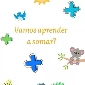 Imagem de capa para o Ebook Aprendendo a somar