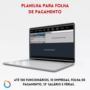 Imagem de capa para o Curso online Planilha Folha De Pagamento Para 100 Funcionários.