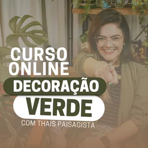 Imagem de capa para o Curso online Decoração Verde 2.0