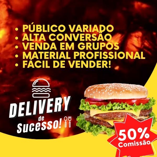 Imagem de Delivery de Sucesso - Comece a vender do zero ou Aumente suas vendas! criado por Rodrigo Cesar na hotmart