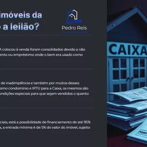 Imagem de capa para o Ebook Imóveis da CAIXA em Leilão: Oportunidades e Informações Importantes