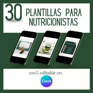 Imagen de portada para Ebook 30 Plantillas Editables Para Post de instagram de 1080x1350px
