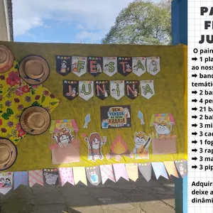 Imagem de capa para o Ebook Painel - Festa Junina 