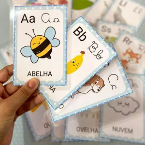 Imagem de capa para o Ebook CARDS DO ALFABETO 