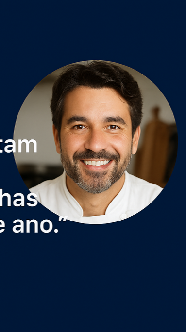 Roberto Lima, chef por encomenda