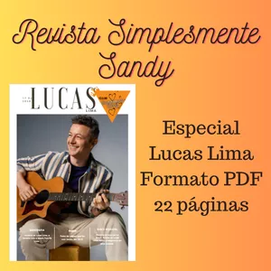 Imagem de capa para o Ebook Revista Simplesmente Sandy - ESPECIAL LUCAS LIMA