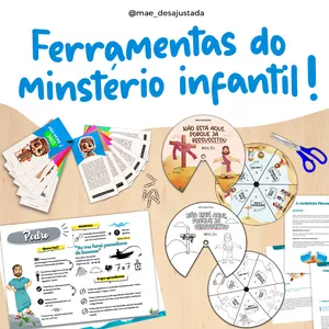 Imagem de capa para o Curso online Box de Recursos Bíblicos Kids