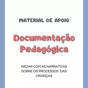 Imagem de capa para o Ebook Documentação Pedagógica - Narrar os processos sobre as crianças