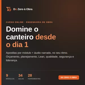 Imagem de Do Zero à Obra: O Guia Completo do Engenheiro de Canteiro criado por RAUL FRAGA RESENDE na hotmart