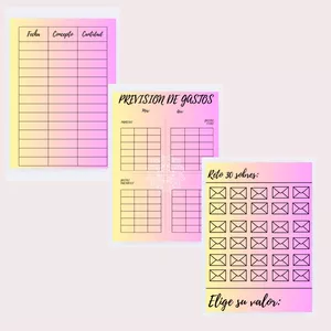 Imagen de portada para Ebook Templates previsión gastos