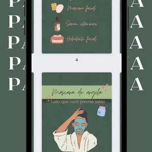 Imagem de capa para o Ebook Pack Canva Cosmética