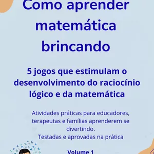 Imagem de capa para o Ebook Como aprender matemática brincando