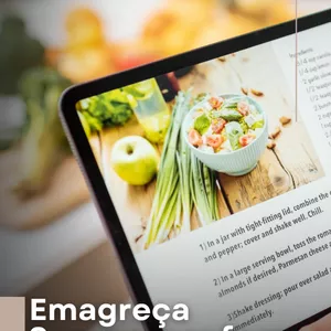 Imagem de capa para o Ebook Emagreça sem passar fome (20 receitas caseiras para sua dieta)