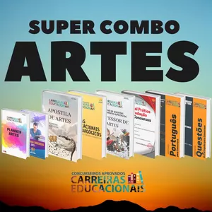 Imagem de capa para o Ebook Super Combo de Artes