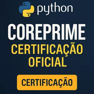 Imagem de capa para o Curso online Python CorePrime – Certificação Oficial 