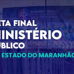 Imagem de capa para o Curso online RETA FINAL MPE/MA (PÓS-EDITAL