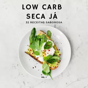 Imagem de capa para o Ebook Low Carb Seca Já
