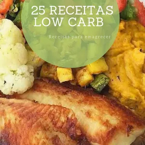Imagem de capa para o Ebook Receitas para emagrecer 