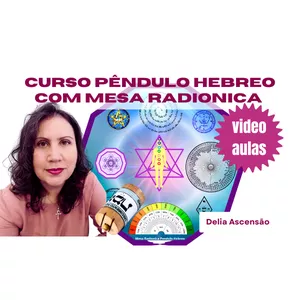 Imagem de capa para o Curso online  CURSO  DE PENDULO HEBREO COM MESA RADIONICA