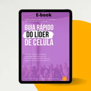 Imagem de capa para o Ebook Guia rápido do líder de célula 