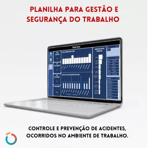 Imagem de capa para o Curso online Planilha para gestão e segurança do trabalho