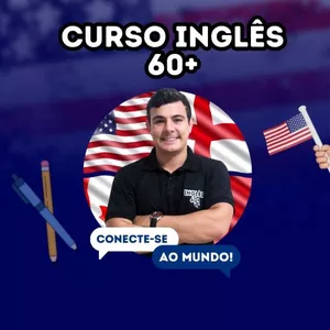 Imagem de capa para o Curso online CURSO INGLÊS 60+ 