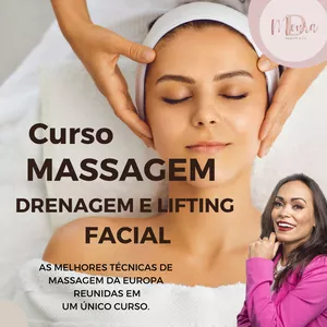 Curso Curso MASSAGEM DRENAGEM E LIFTING FACIAL