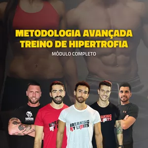 Imagem de capa para o Curso online Metodologia Avançada do Treino de Hipertrofia