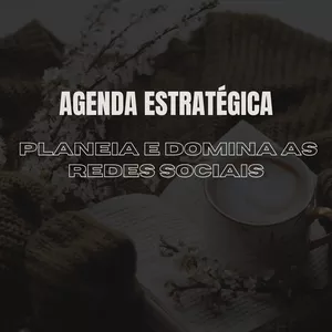 Imagem de capa para o Ebook Agenda Estratégica: Planeia e Domina as Redes Sociais
