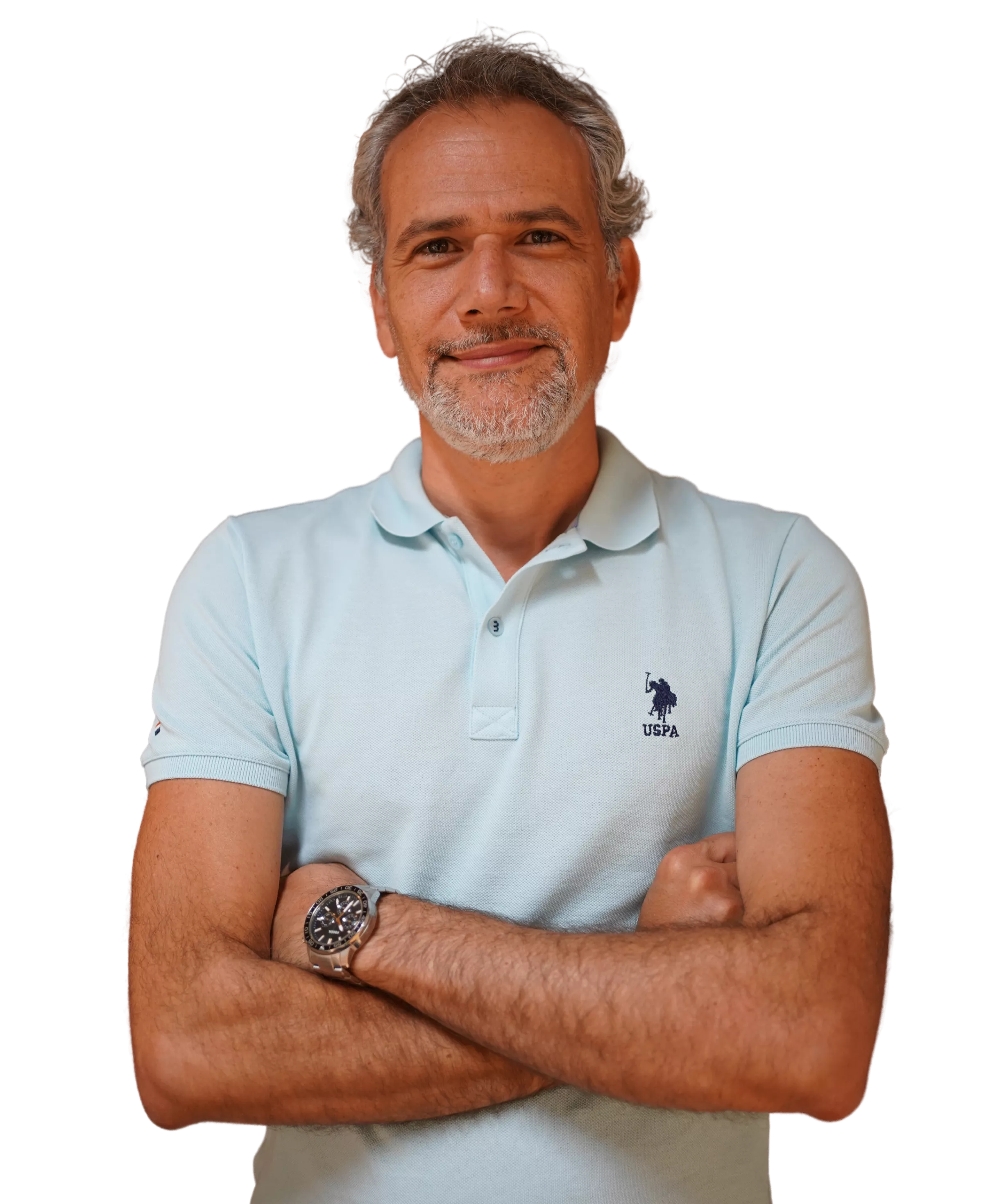 Ap. Rafael de braços cruzados