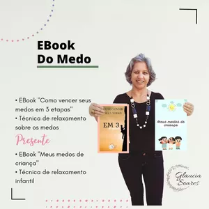Imagem de capa para o Ebook E-BOOK DO MEDO 3 ETAPAS PARA VENCER SEUS MEDOS