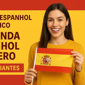 Imagen de portada para Curso online Curso de Espanhol - Básico