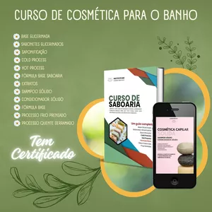 Imagem do curso Cosmética para o Banho
