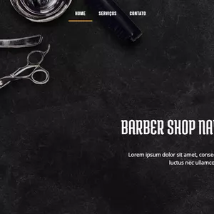 Imagem de capa para o Curso online Template - Sistema de Barbearia com Reserva Online