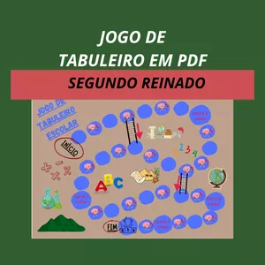 Imagem de capa para o Ebook JOGO DE TABULEIRO SEGUNDO REINADO