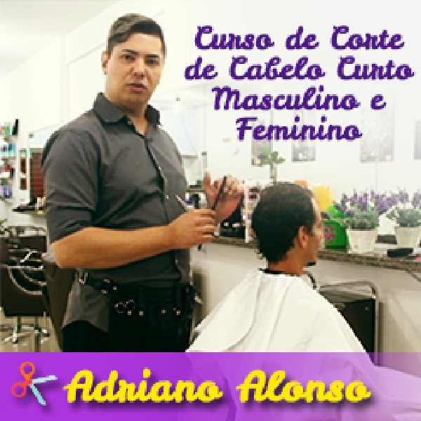 Imagem do curso Curso de Corte de Cabelo Curto Masculino e Feminino