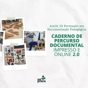 Imagem de capa para o Ebook Caderno de Percurso Documental 2025