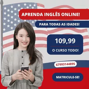 Imagem de capa para o Ebook Curso de Inglês Completo: Domine o Idioma de Forma Abrangente e Eficiente