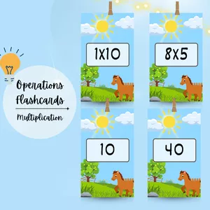 Cover image for Ebook Learning Multiplication with Flashcards