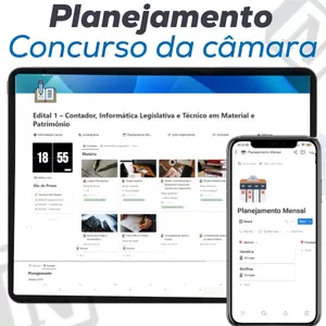 Imagem de capa para o Curso online Planejamento Para o Concurso da Câmara - Edital 1