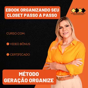 Imagem do curso Organizando Seu Closet Passo a Passo