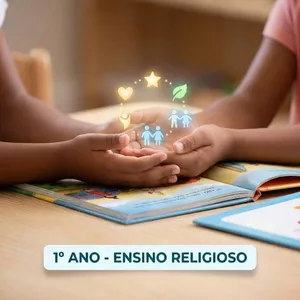 Imagem do curso Ensino Religioso - 1º Ano - Fundamental I: 42 Planos de Aulas Completos