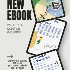 Cover image for Ebook E-book: Unlocking the Sounds of Brazilian Portuguese: Consonants and Rhythm