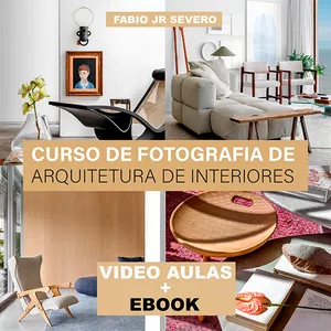 Imagem de capa para o Curso online Curso Fotografia de Arquitetura de Interiores