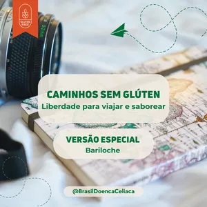 Imagem de capa para o Ebook Roteiro Sem Glúten - Bariloche