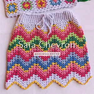 Imagem de capa para o Curso online Saia Chevron 