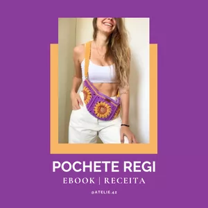 Imagem de capa para o Ebook Ebook | Receita - Pochete Regi