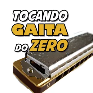 Imagem de capa para o Curso online Tocando Gaita do Zero