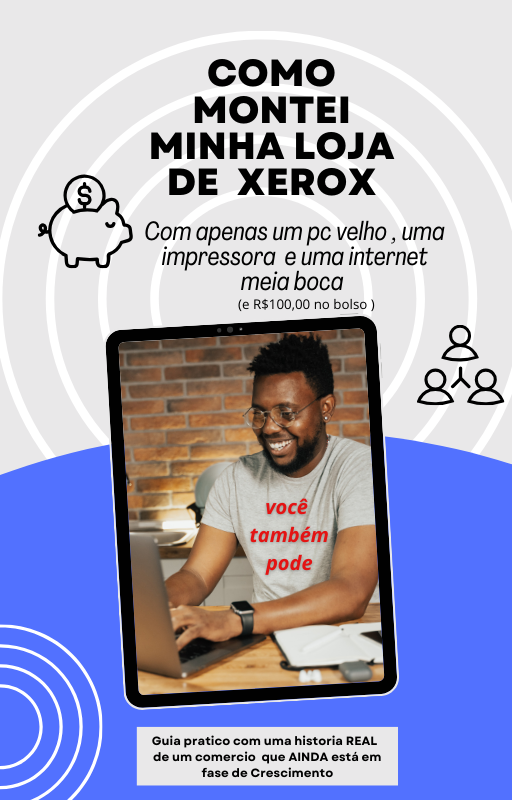 Imagem do curso COMO MONTEI MINHA LOJA DE XEROX COM APENAS 100,00
